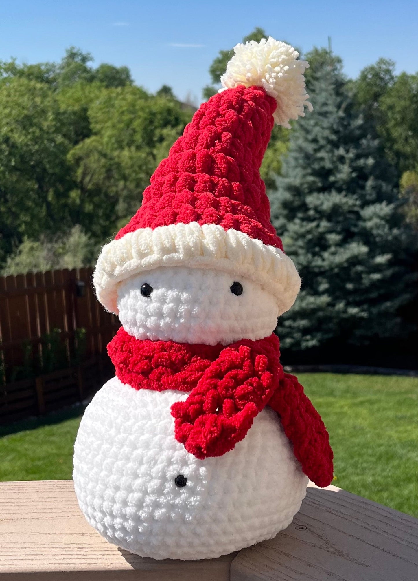 Snowman Buddies Crochet Pattern