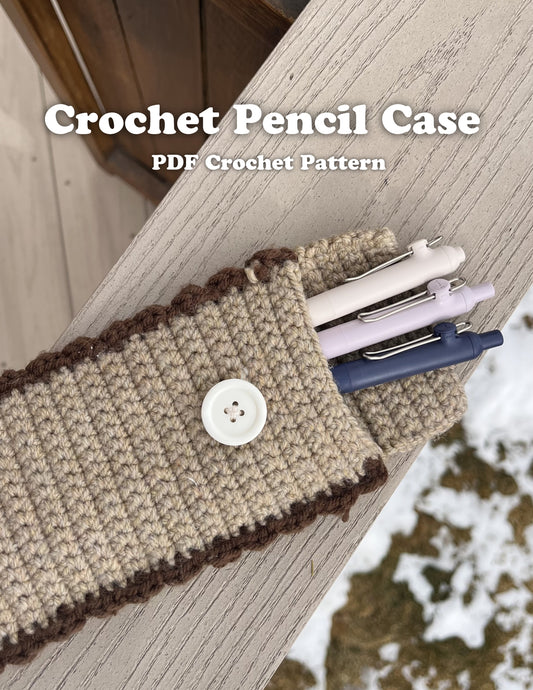 Crochet Pencil Case Crochet Pattern